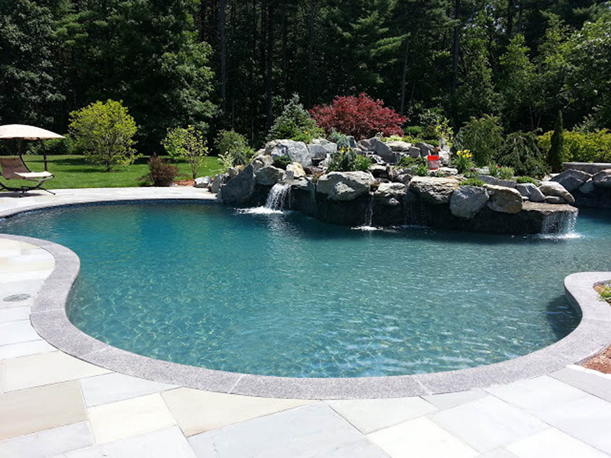 Granite Pool coping